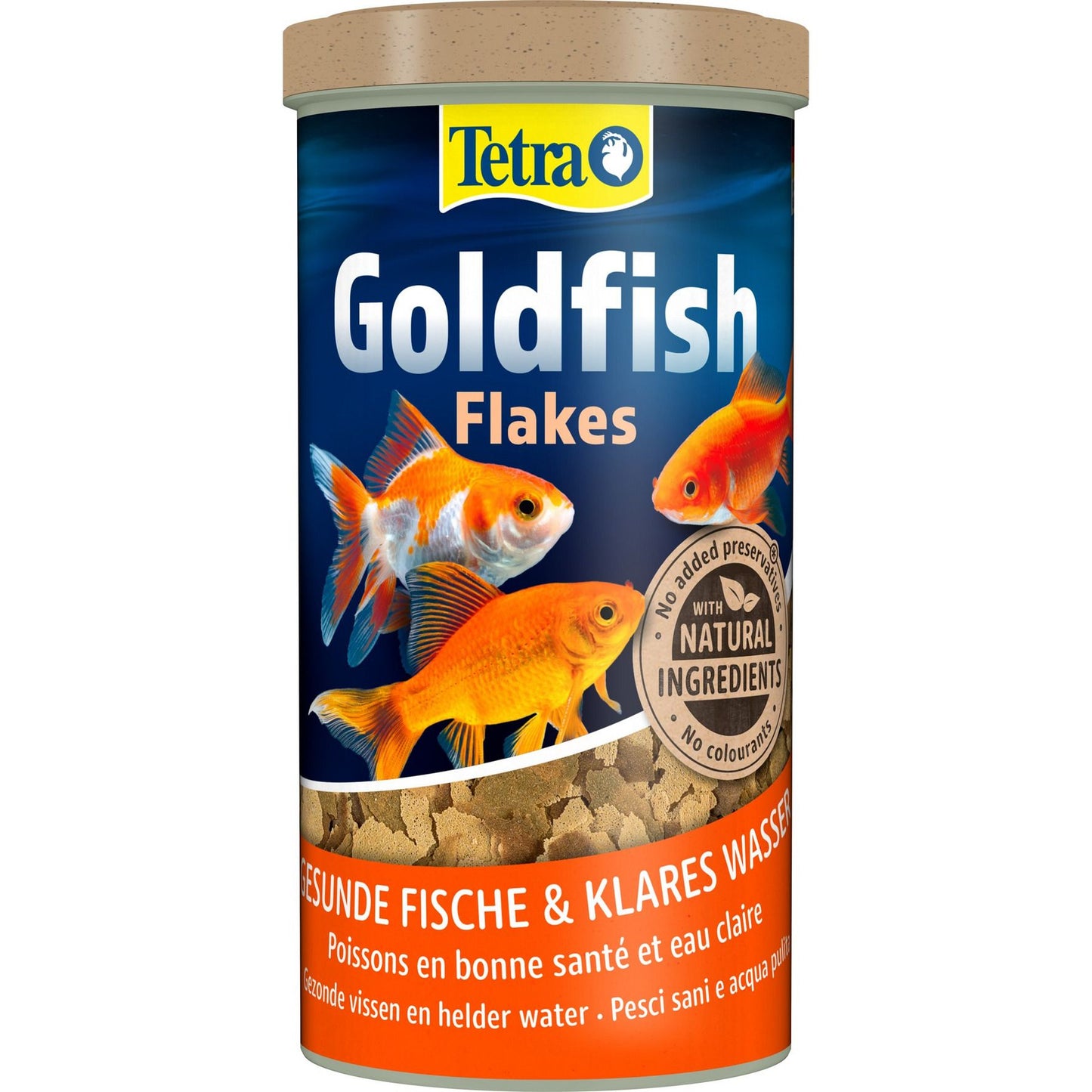 Tetra Goldfish Flakes 1Liter Das Original