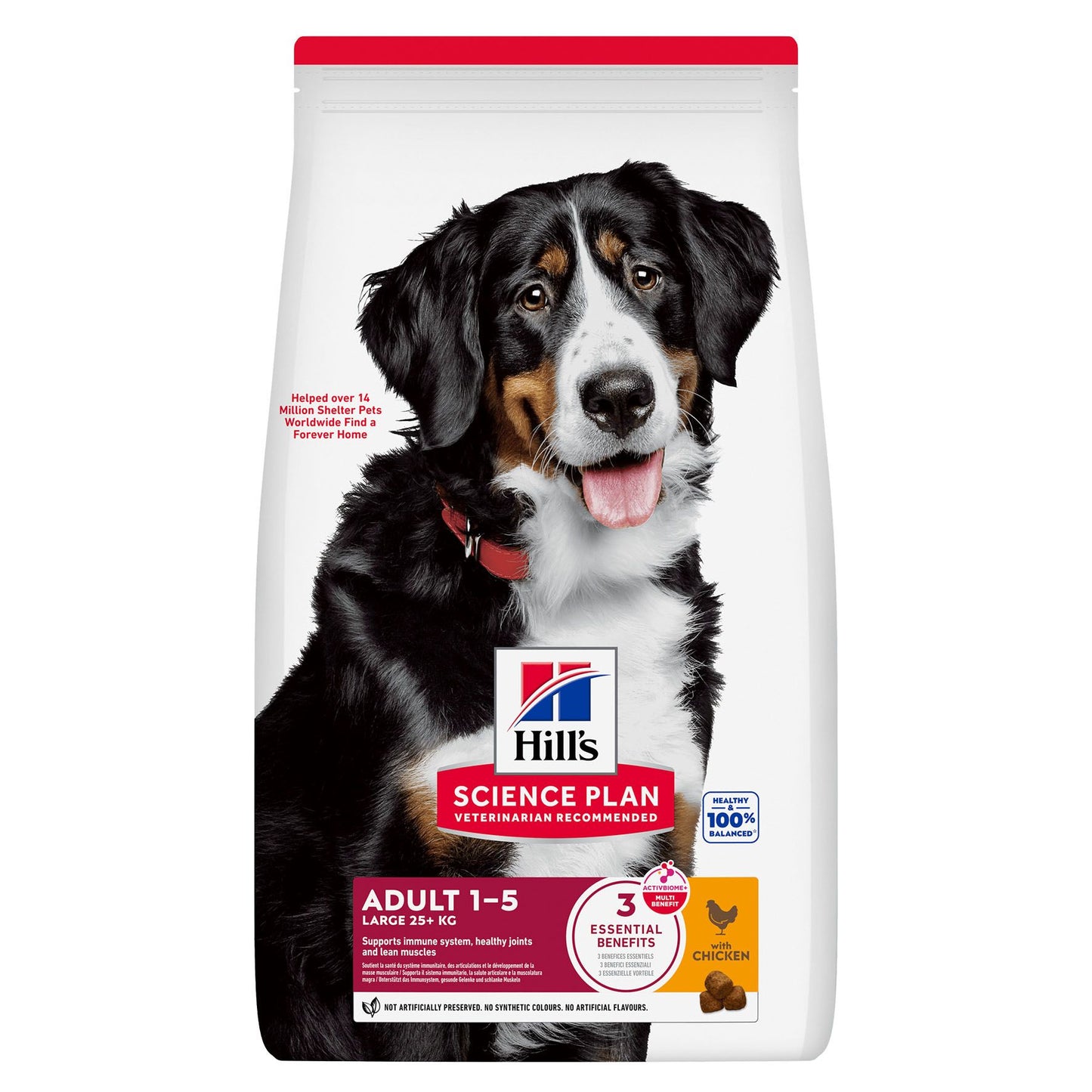 Hill's Hund Adult Large Breed Huhn 14kg PET Science Plan Hund DRY