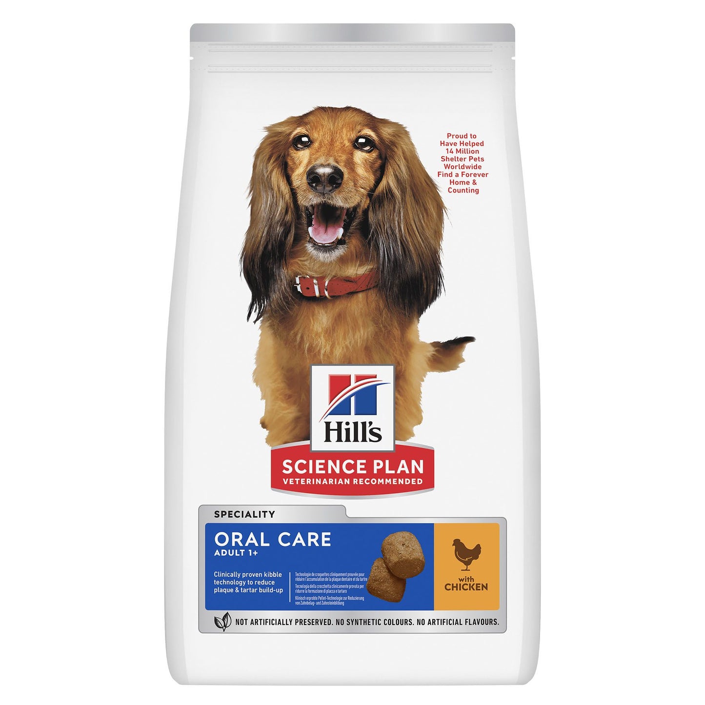 Hill's Hund Adult Oral Care Huhn 2kg PET Science Plan Hund DRY