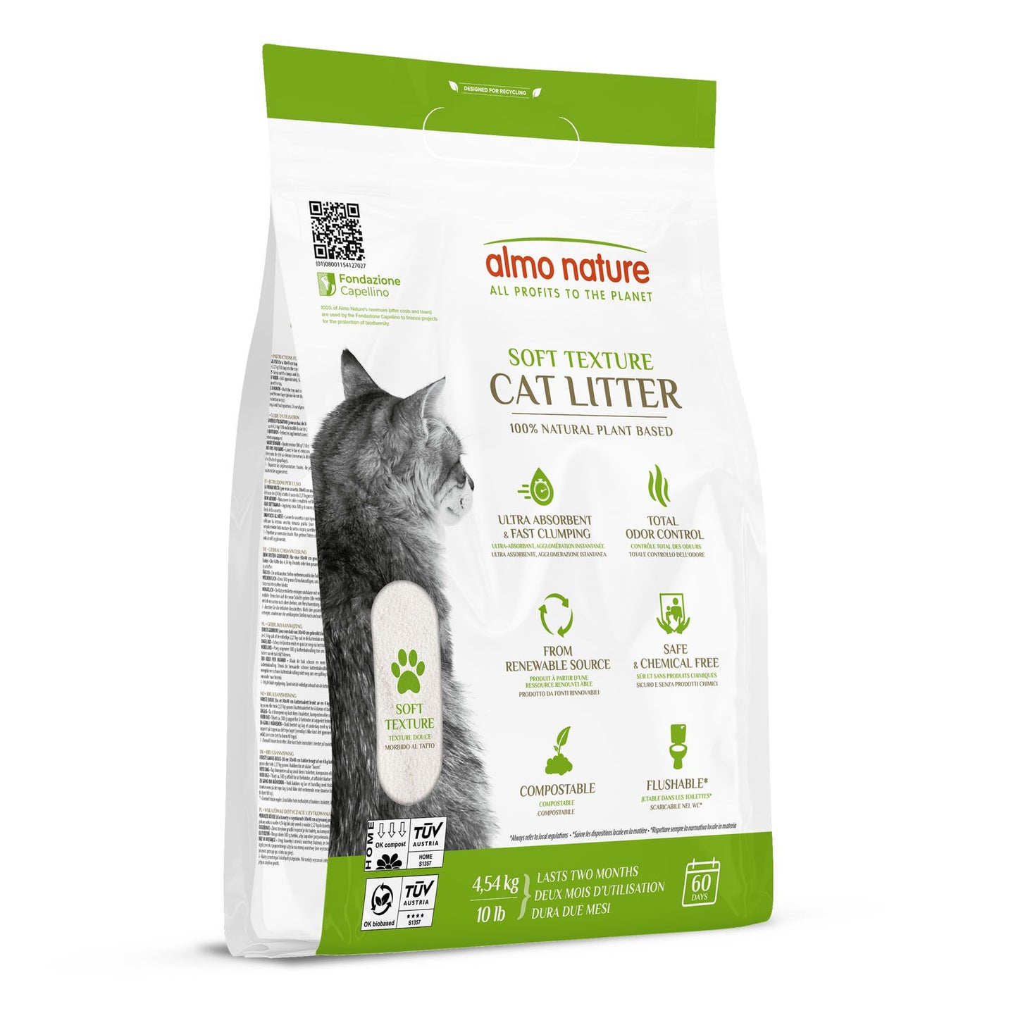 Almo Nature Cat Litter 4.54Kg Katzenstreu