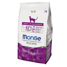 Monge Cat Adult Chicken 1,5kg Erwachsene, Trockenfutter, Poulet