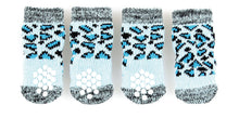 Tri XS Light Blue Non-Slip Socks for Dogs 70x22mm