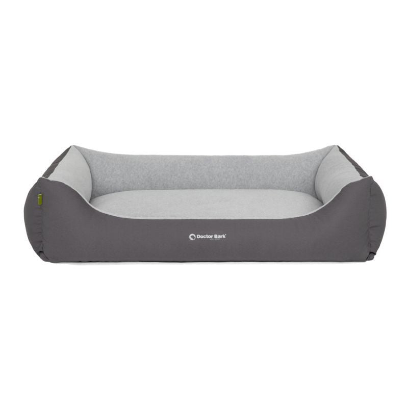 DoctorBark Hundebett grau M Green Label ca. 57x41cm
