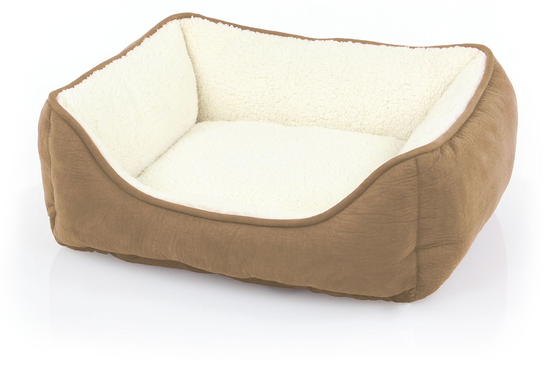 Niche pour chiens et chats Eularia L Beige/Beige Clair 86x61x23cm