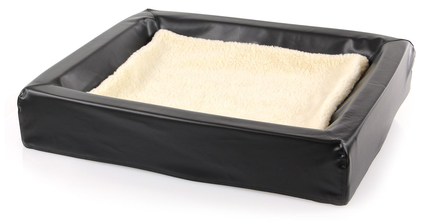 Hygienisches Hundebett anthrazit M 80x70x14cm