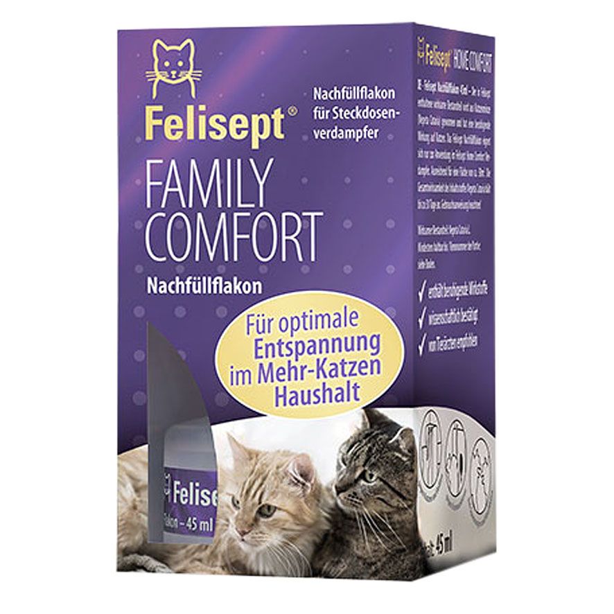 Felisept Family Comfort Nachfüll 45 ml Beruhigung für Mehrkatzen-Haushalt
