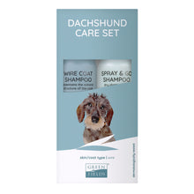 Dog Dachshund / Dackel Care Set 2x 270ml Greenfields, skin /coat type / wire