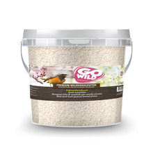 GoWildvogelfutter Erdnusskernbruch 2.5Kg 5Liter Kübel, Ganzjahresfutter